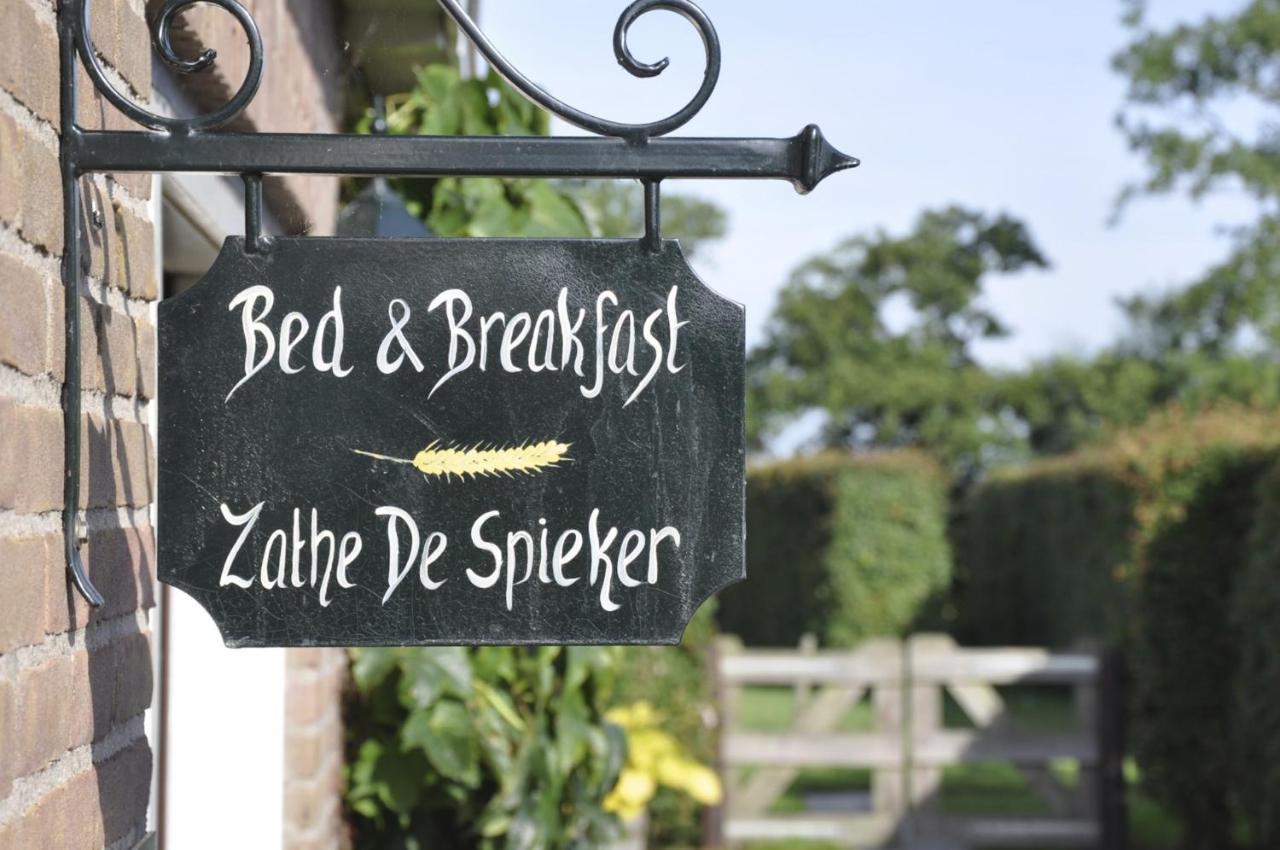 Bed And Breakfast Zathe De Spieker Itens Экстерьер фото